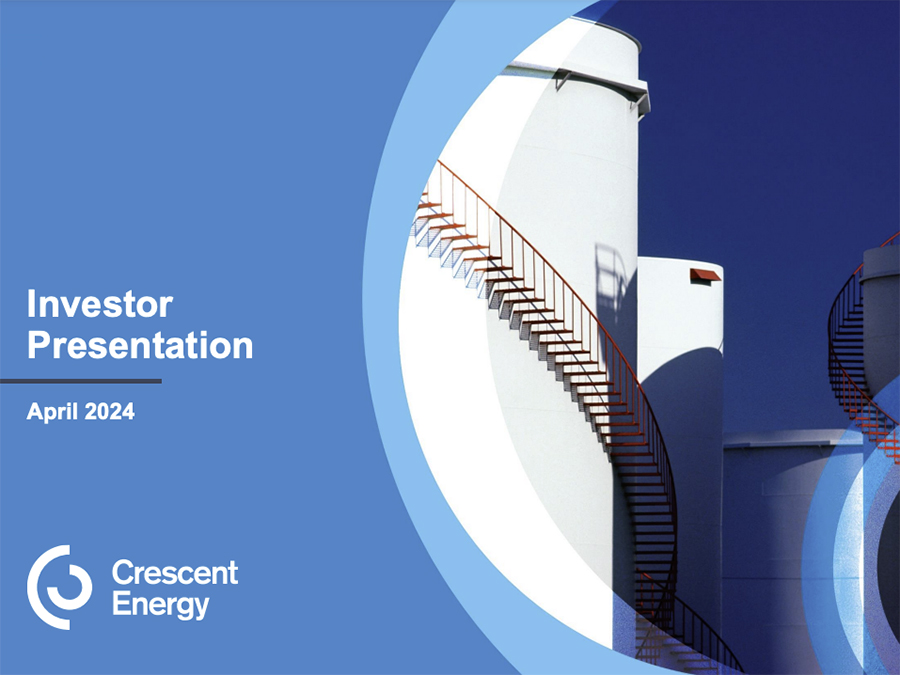 Crescent Energy April 2024 Investor Presentation